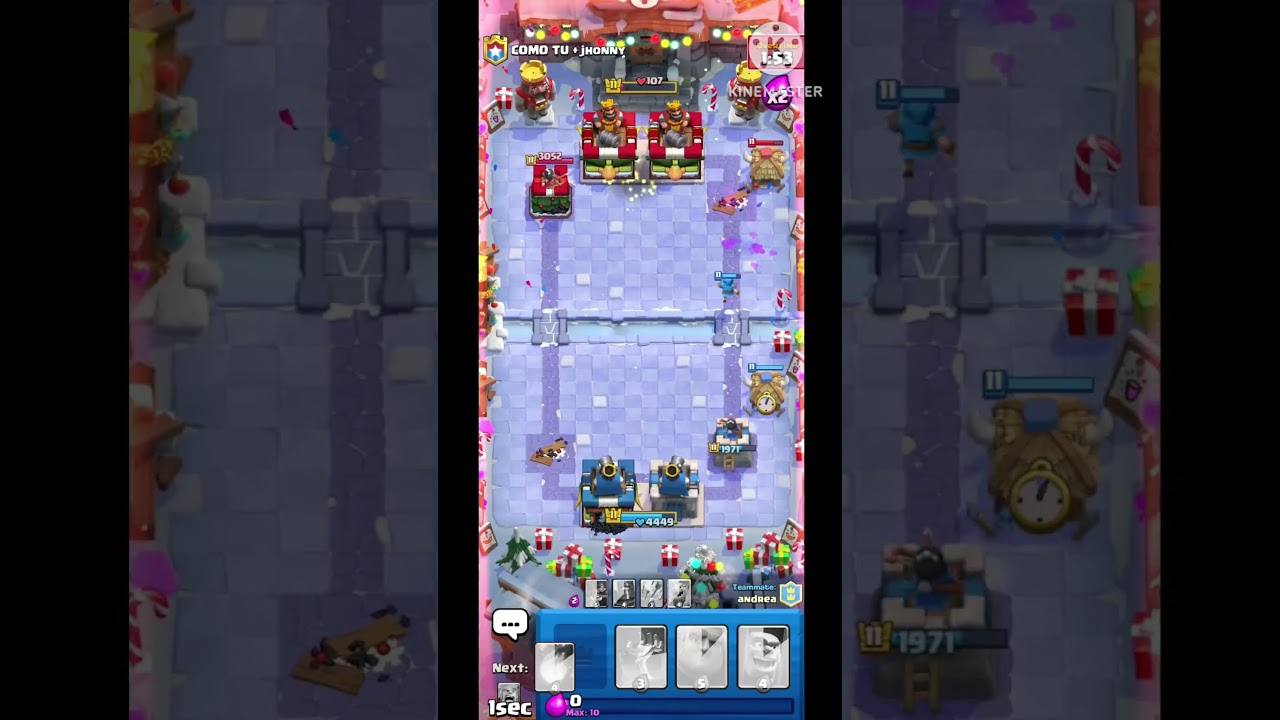 Multiplayer clash royale gameplay very hard fighting 💪😔🥺 