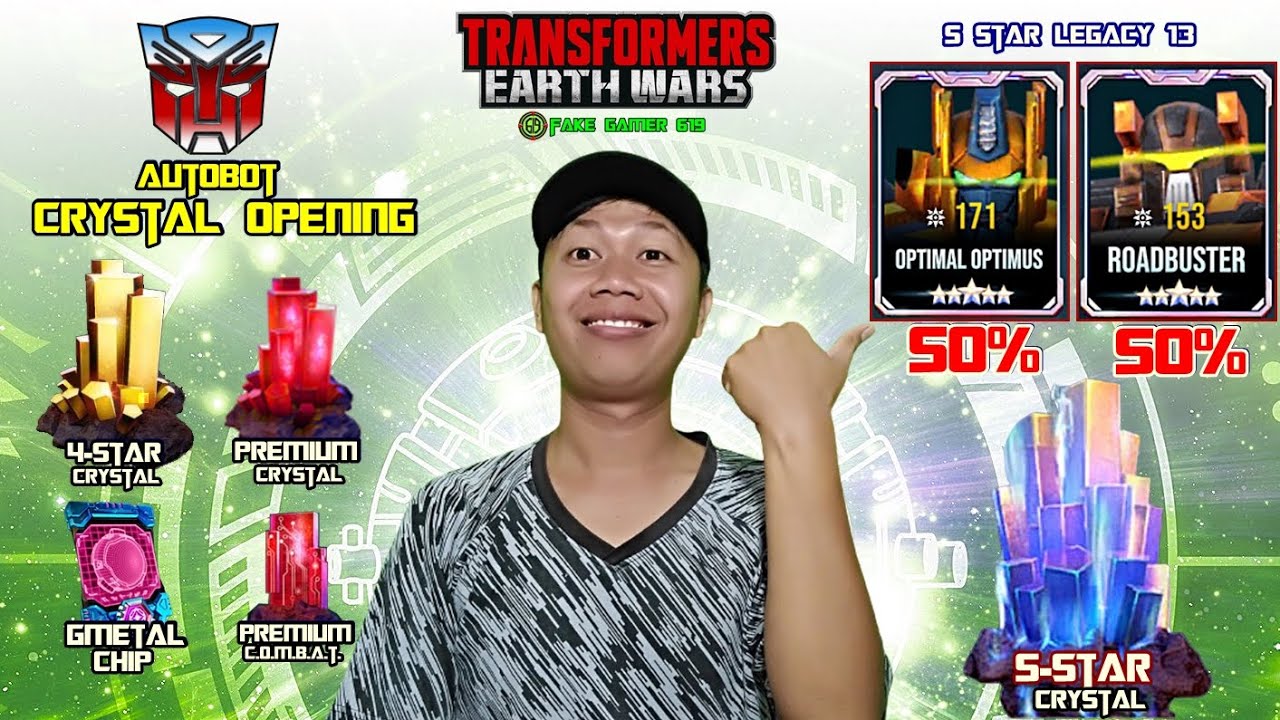 ONE STEP CLOSER TO 5 STAR RUINATION ?! - TRANSFORMERS EARTH WARS Crystal Opening