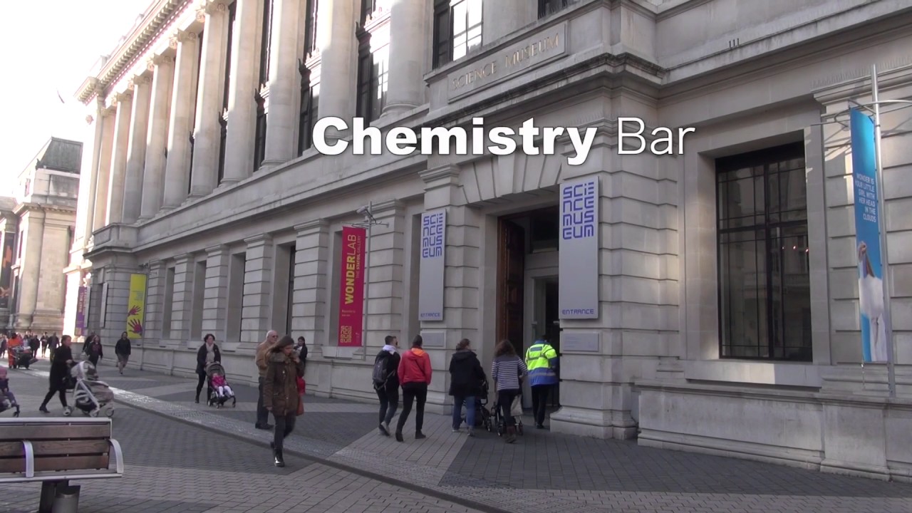 Chemistry Bar created by Arnout Visser, Science Museum London