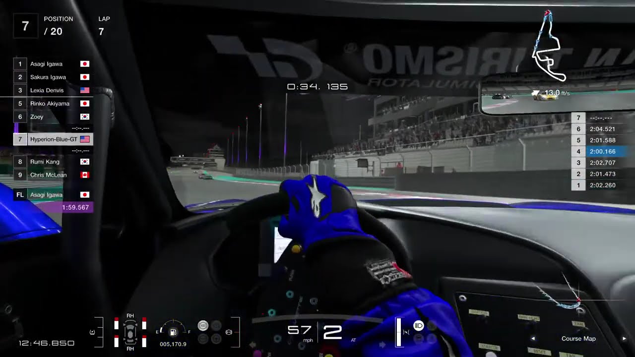 (WIP on set unofficial) Gran Turismo 7: Custom Race - Fan-Art Gr.3 at Yas Maria Circuit