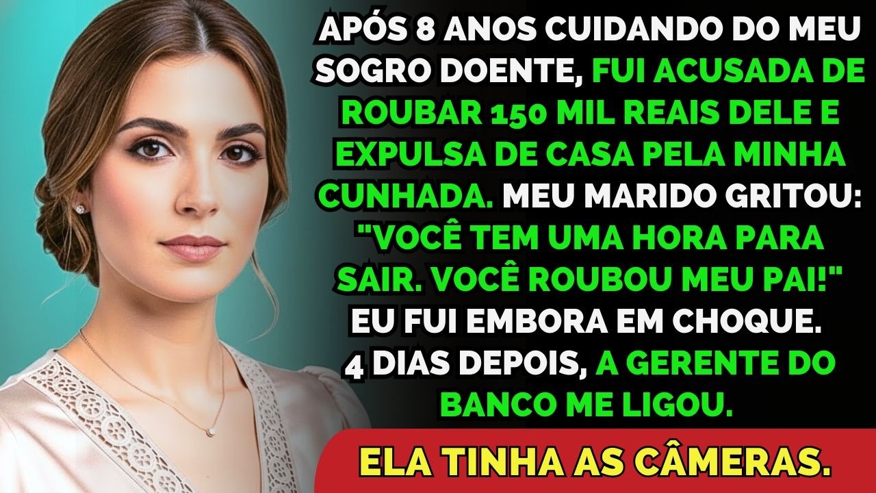 8 Anos Cuidando Do Meu Sogro Doente... Fui Acusada De Roubar Dele. 4 Dias Depois, A Gerente Do...