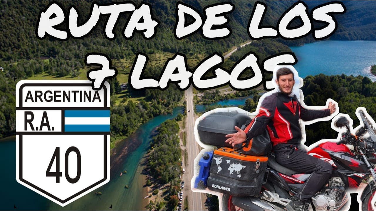 RUTA de los 7 LAGOS en MOTO y ACAMPADA - Patagonia Argentina (S03/E013)