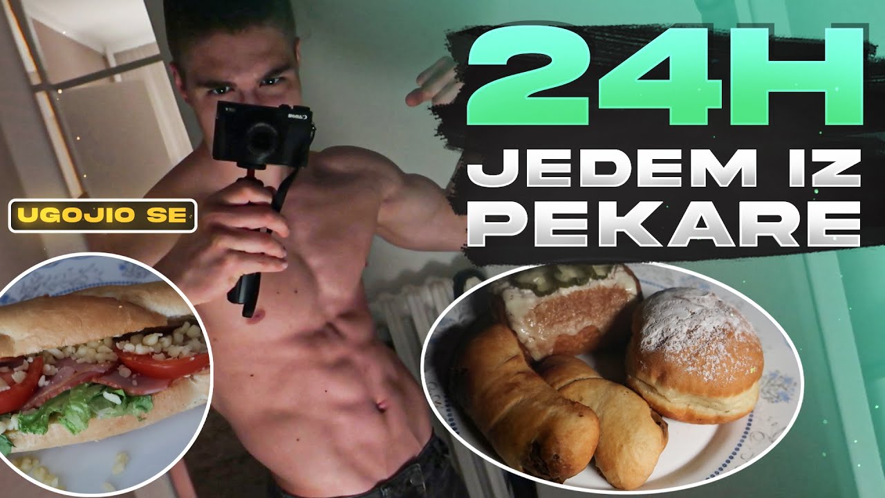 24 SATA JEDEM SAMO IZ PEKARE! Da li sam se ugojio?!