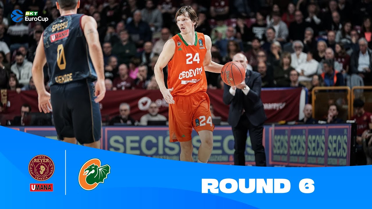 Umana Reyer Venice-Cedevita Olimpija Ljubljana | Round 6 Highlights | 2023-24 BKT EuroCup