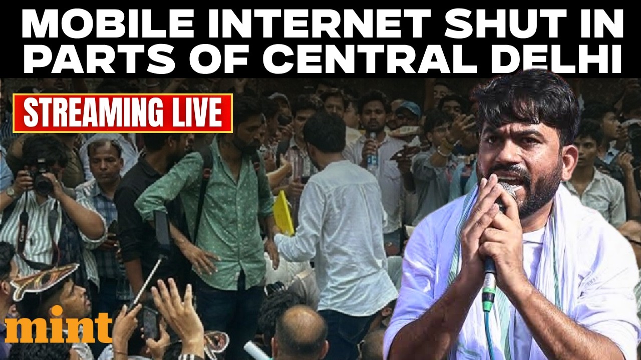 LIVE | Midnight Scenes at Jantar Mantar Ahead of CJP's 'Chalo Sansad' March | Sonam Wangchuk