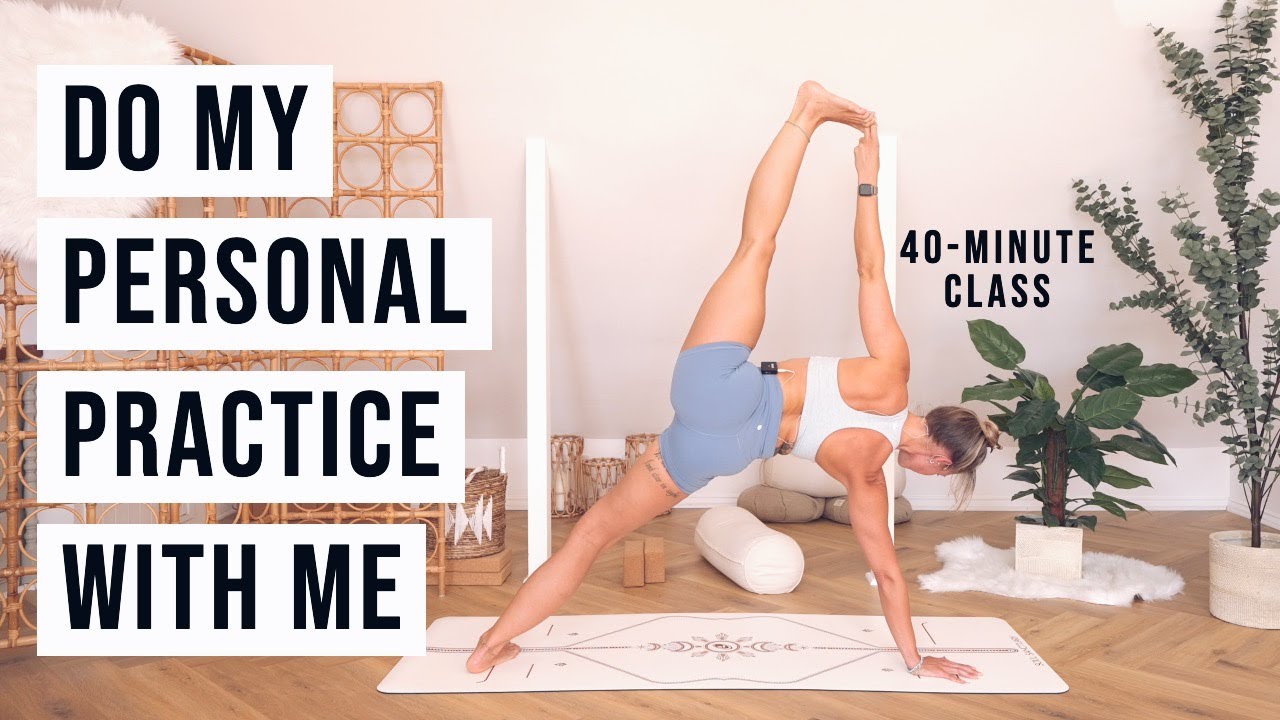 ENERGISING YOGA CLASS | 40-minute vinyasa yoga | CAT MEFFAN