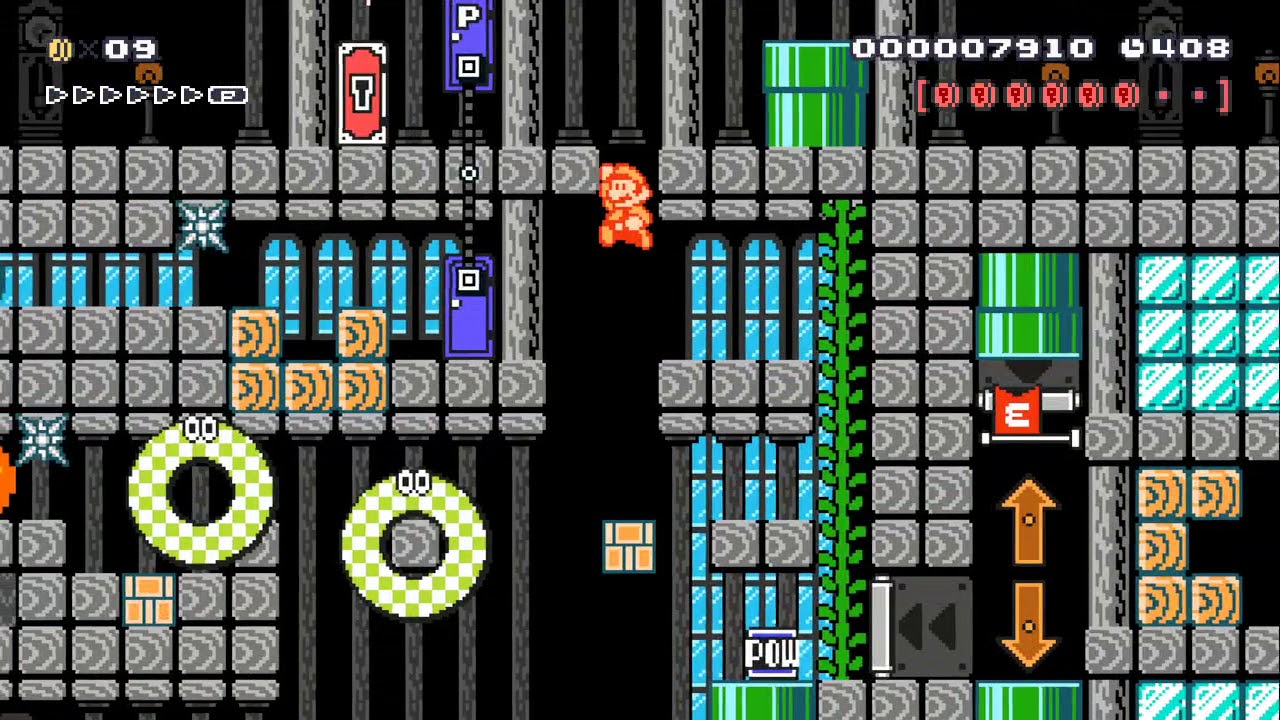 Super Mario Maker - Mirror Madness #02 (Coin Puzzle) by Adveloq