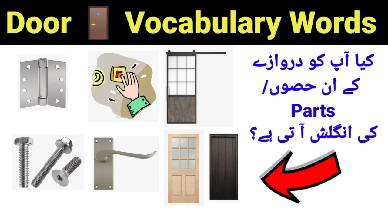 Door related vocabulary || Door Vocabulary || English with Sumair ||