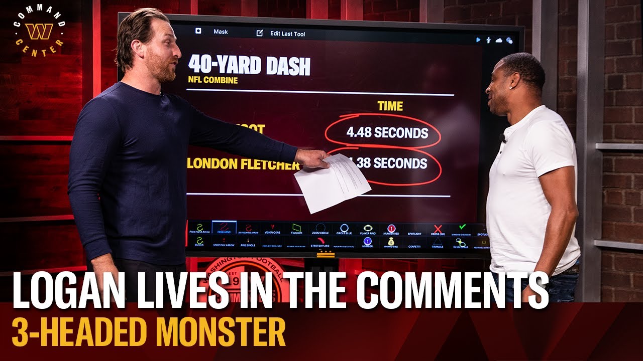 Fred is in the FIRE today! | Logan answers YOUR questions | Washington Commanders | Command Center