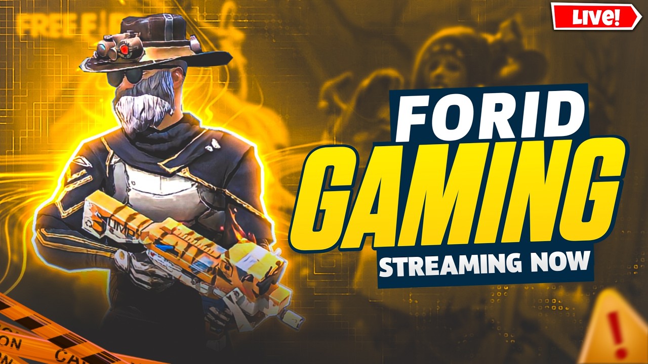 Free Fire Live | CS/ Rank Push | Forid Gaming 100K #freefire #shortsfeed