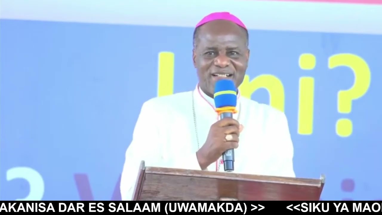 ASKOFU HENRY MCHAMUNGU AKITOA NENO KWA WANAWAKE WA UMOJA WA MAKANISA DAR ES SALAAM