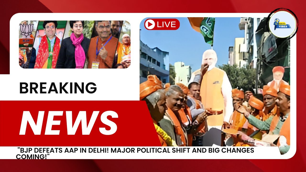 BJP Wins Delhi Election 2024: What&rsquo;s Next for the Capital? #BJPElection2024 #delhipolitics #news