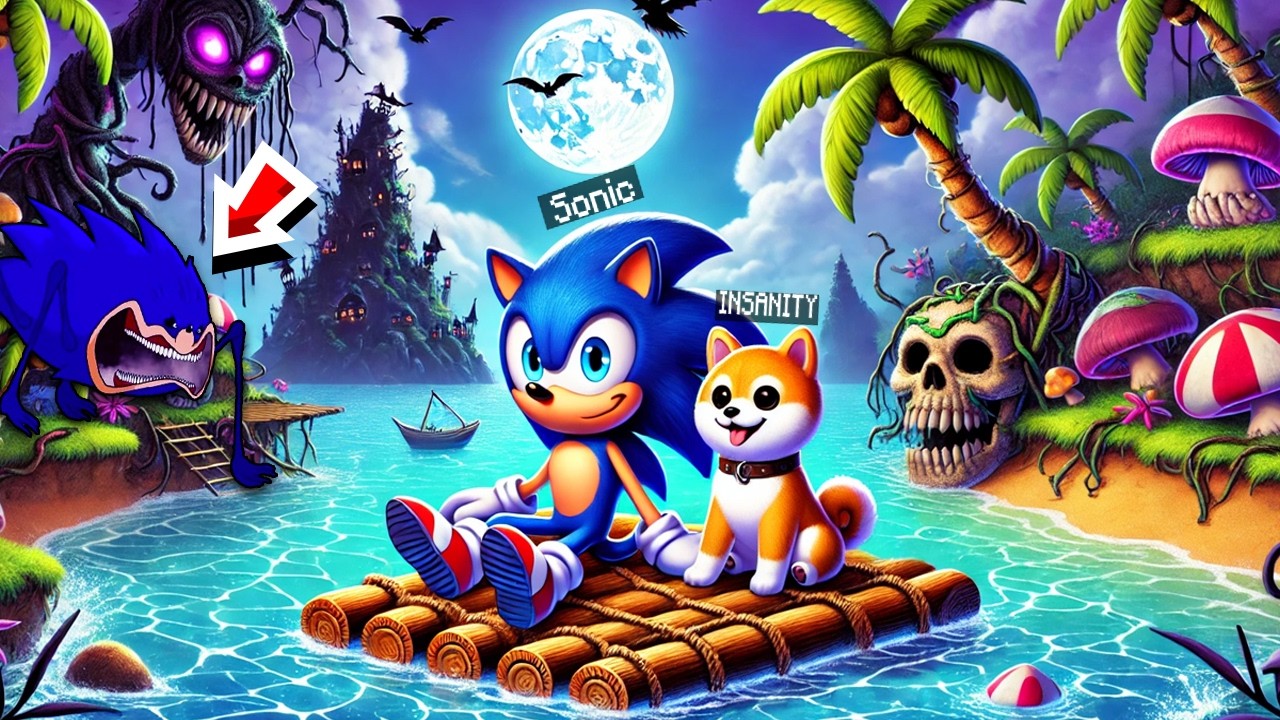 SONIC si INSANITY s-au *PIERDUT* pe un OCEAN PERICULOS!