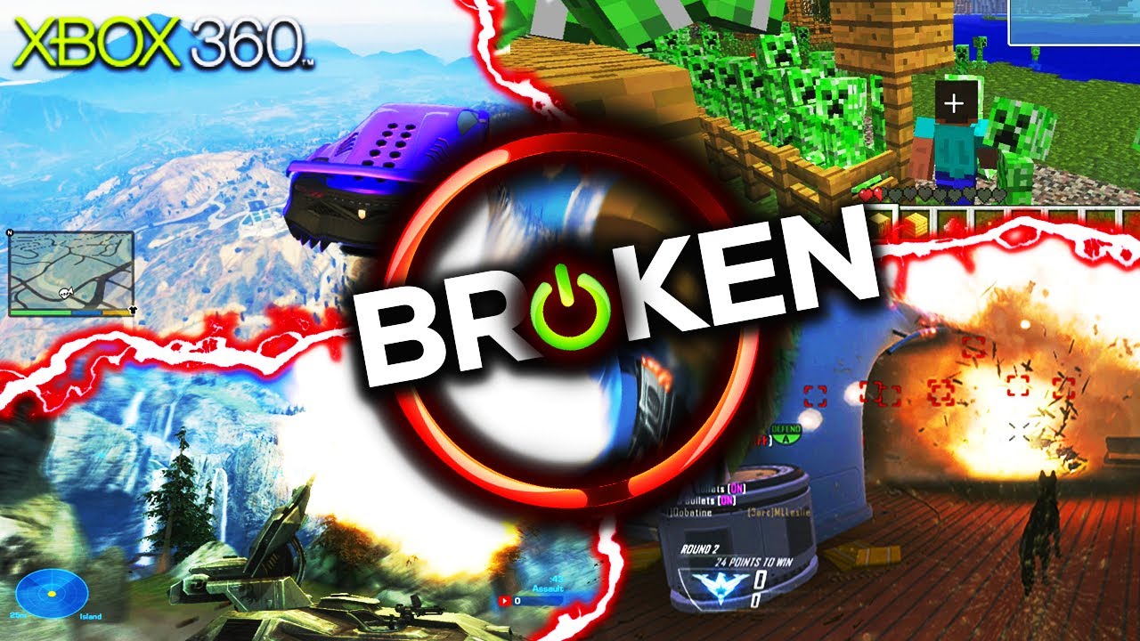 I Modded Xbox 360 Games Until They BROKE!!!