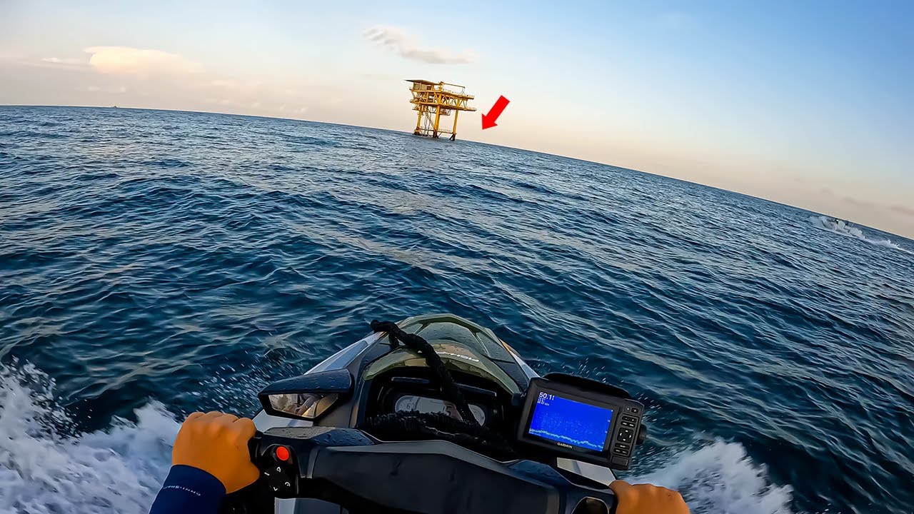 I Took a SEA DOO 20 Miles OFFSHORE to Catch THIS Fish!!