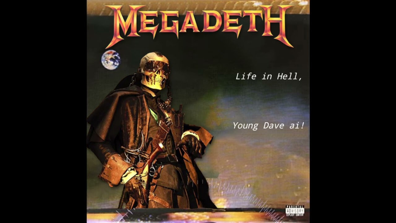 Megadeth - Life in Hell Young Dave Mustaine AI Vocals