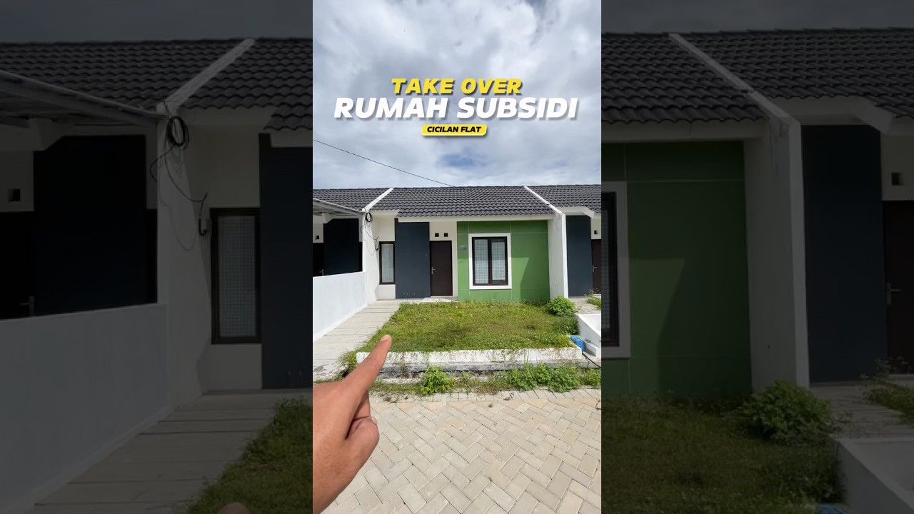 Take Over Rumah Subsidi Cicilan 1 Juta Flat di Cluster Onyx Permata Mutiara Maja #rumahdekatstasiun