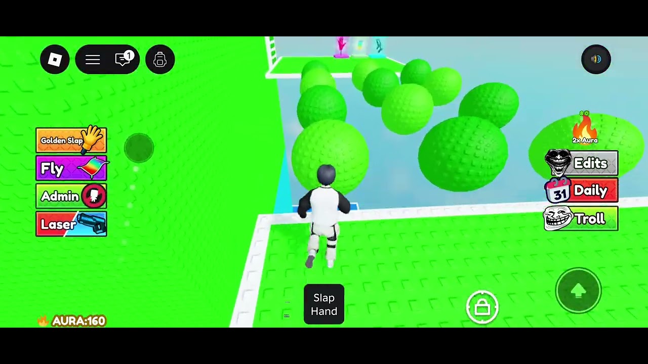 Aura+9999999 obby in Roblox 