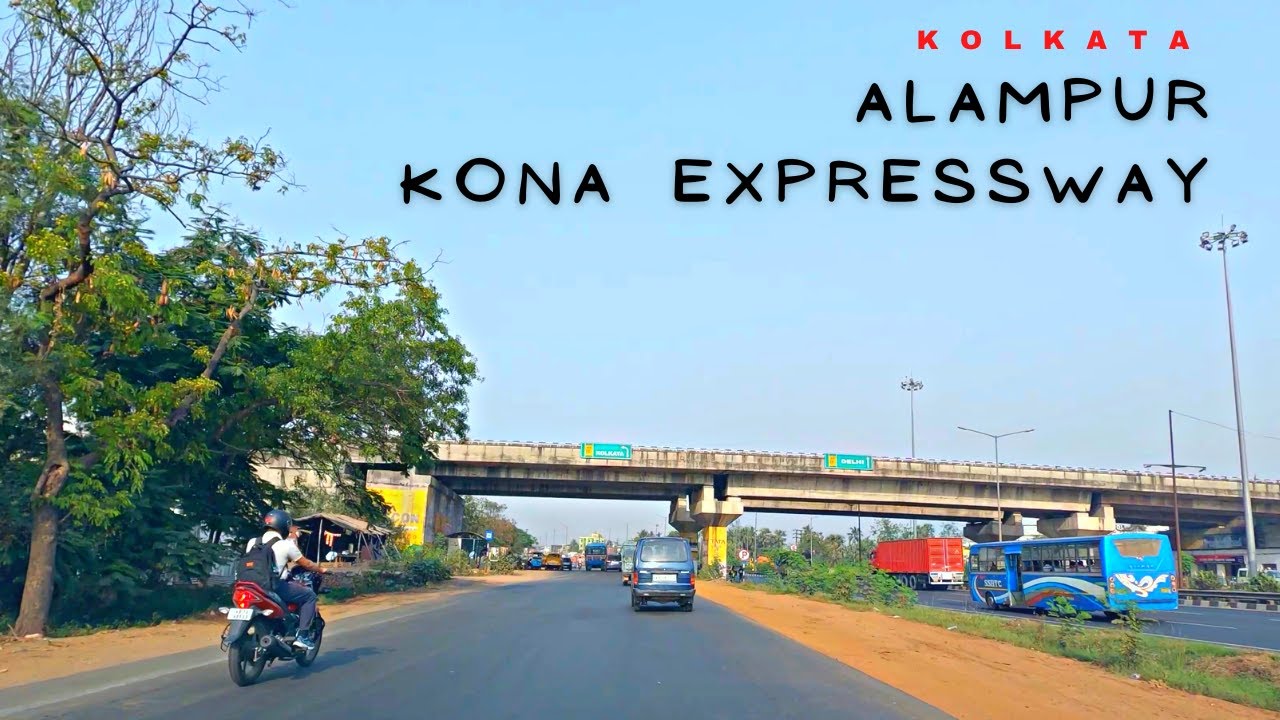 Alampur: Kona Expressway: Drive: Howrah | 4K