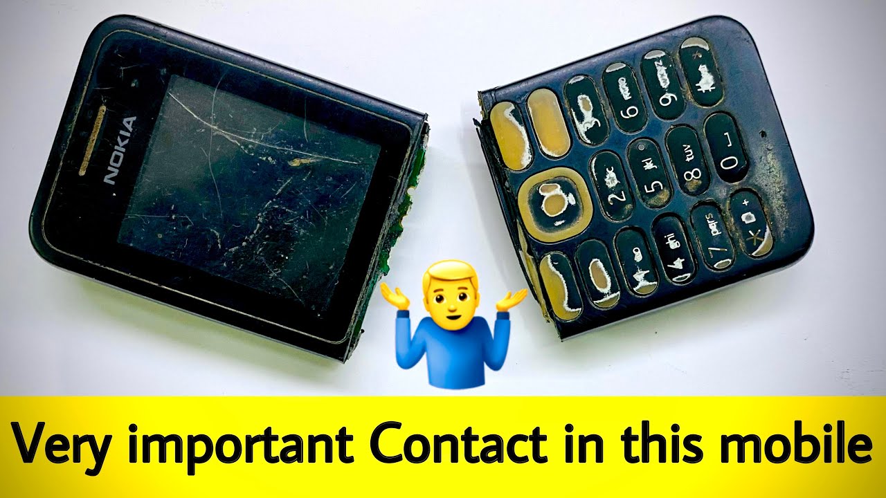 Restoration old Nokia Phone For very Important Contact and Massage 😫