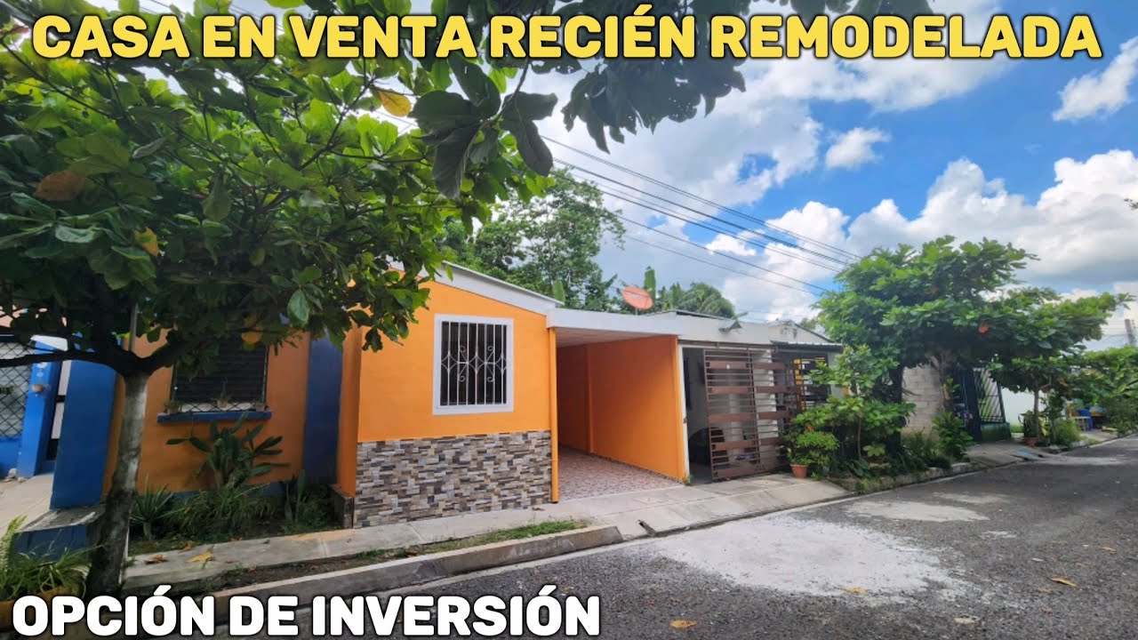 Casa en VENTA totalmente REMODELADA| Opción de inversión...
