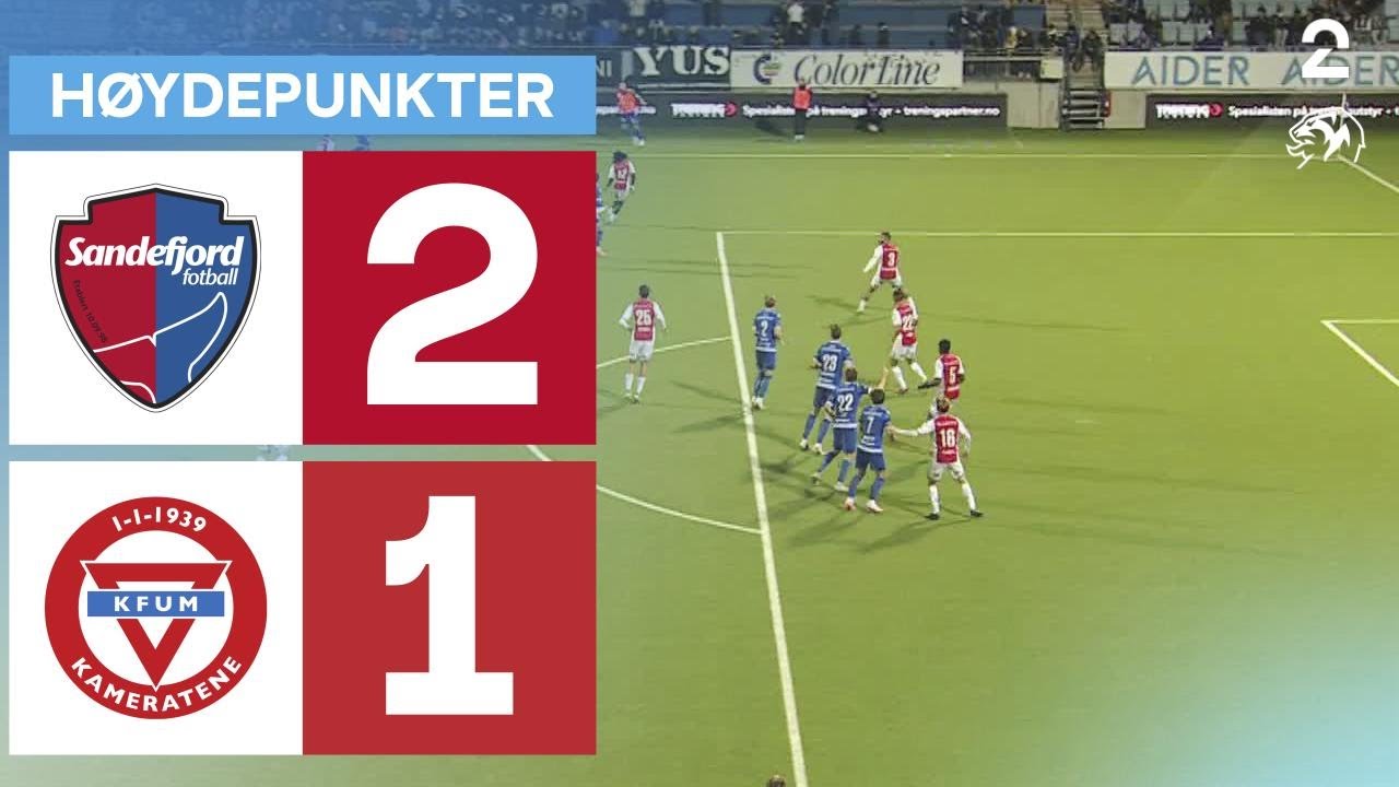 Sandefjord 2 - 1 KFUM Oslo - Høydepunkter