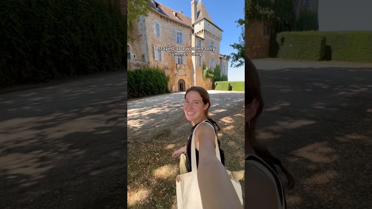 Women-Only Summer Camp at a Chateau in the French Countryside (Camp Chateau) #francetravel