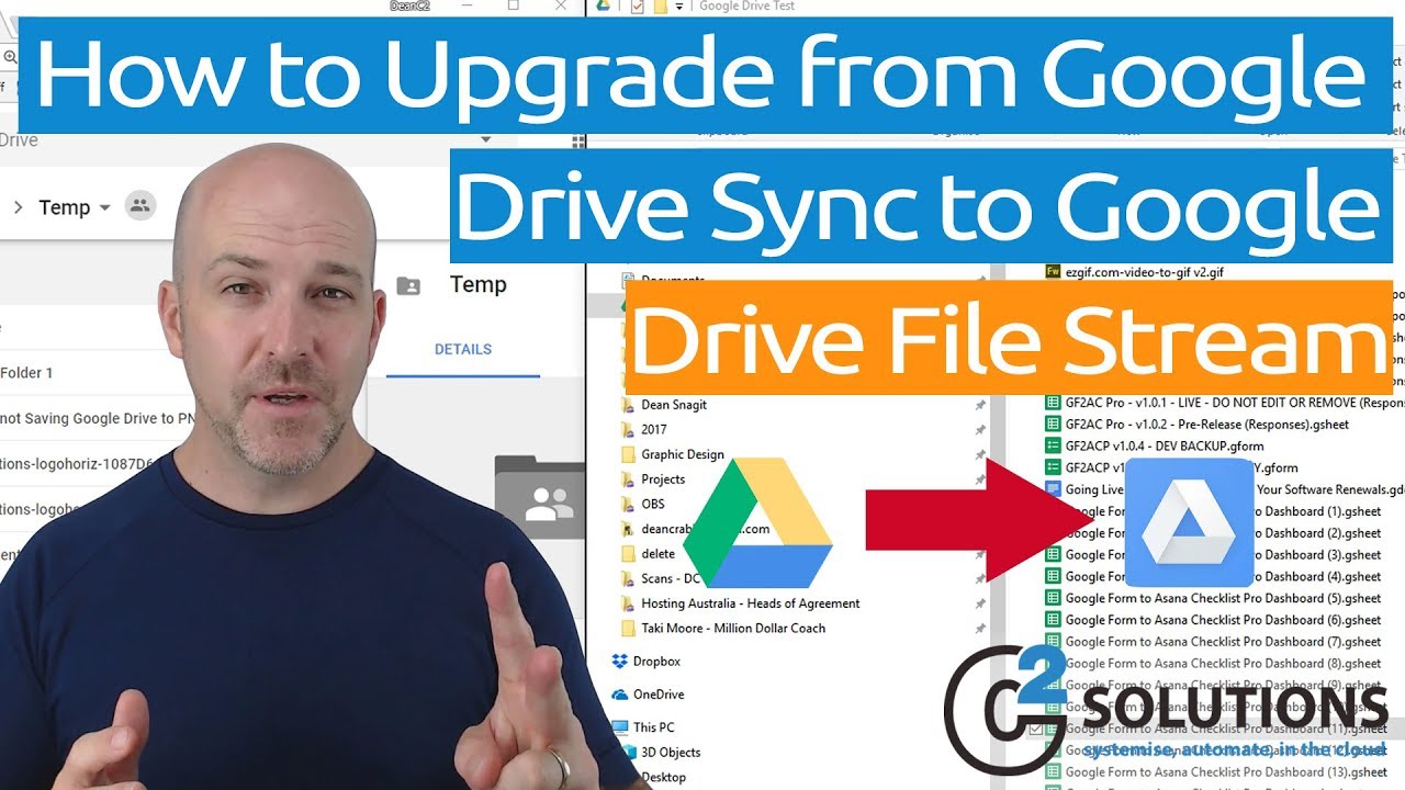 How to Upgrade from Google Drive to Google File Stream
