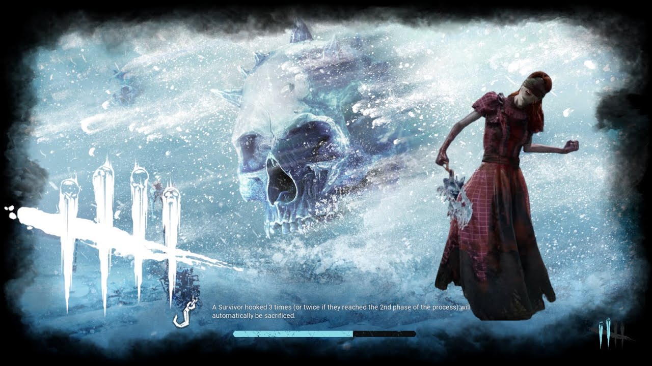 Dead by Daylight 13 - Bone Chill Event. Schneeballschlacht mit der Krankenschwester.