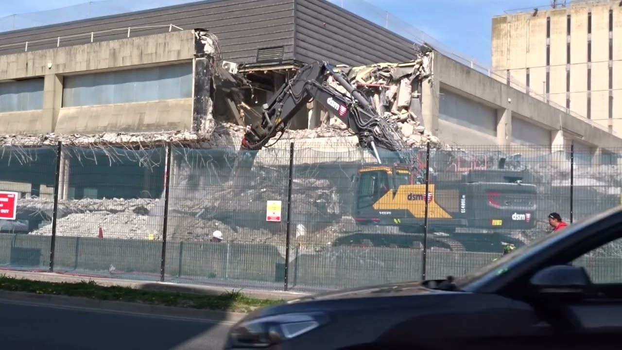 Midday Update Blackpool Courts Police Station Demolition  11/04/2025