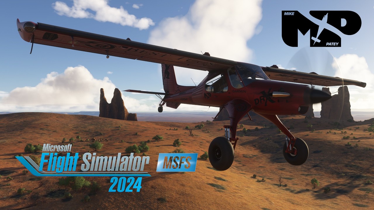 Draco X - Low Level Fun Around Monument Valley - Microsoft Flight Simulator 2024