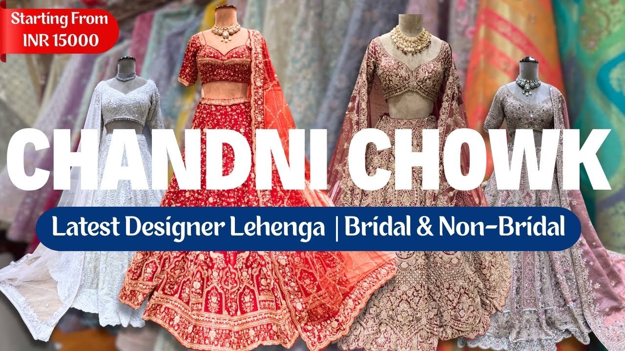 Latest Designer Lehenga of 2025 | Bridal & Non-Bridal | Starting from INR 15000 | Must Visit Store!