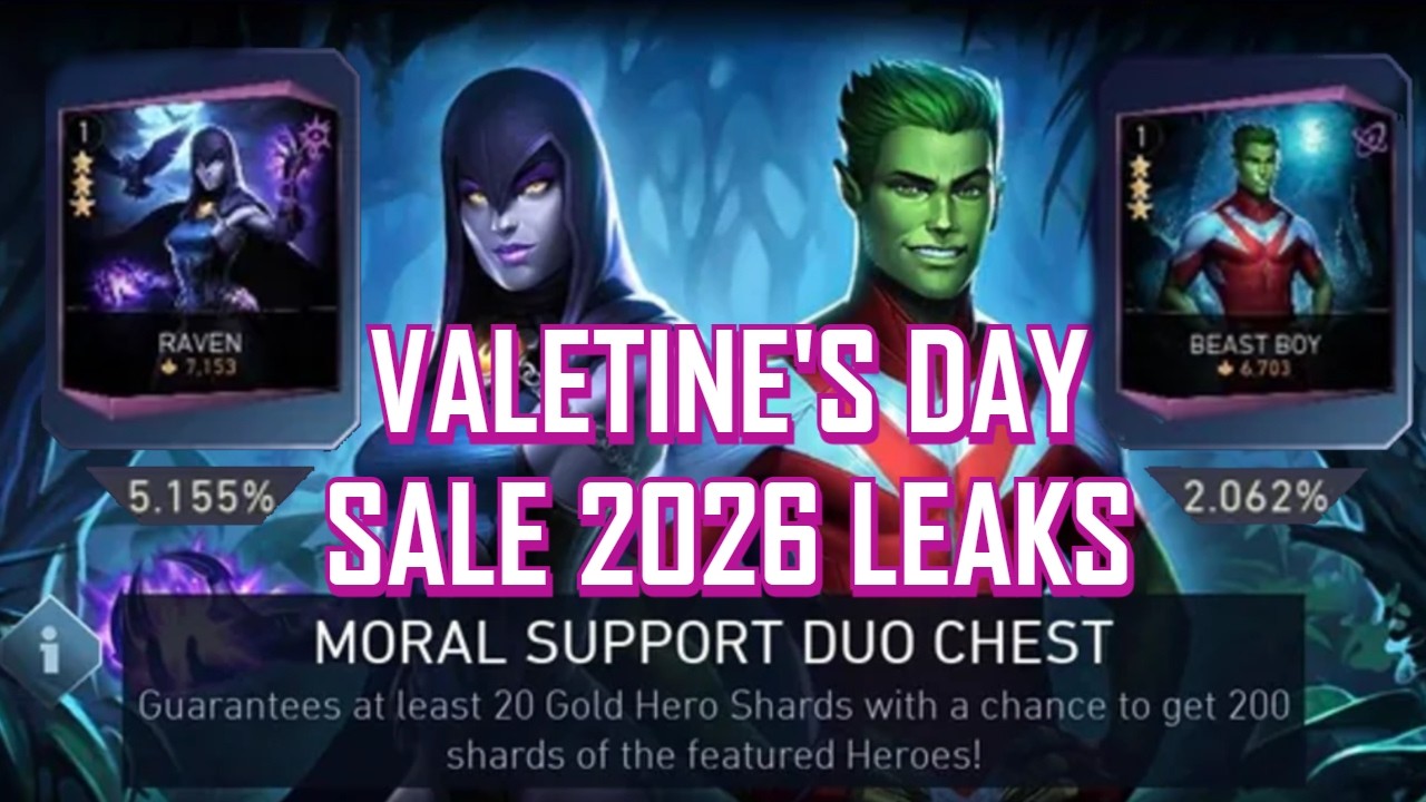 Valentine's Day 2026 Sale Leaks | Injustice 2 Mobile