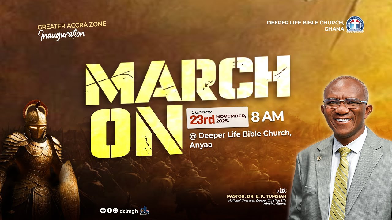 Inauguration of Greater Accra Zone || Deeper Life Bible Church,  Anyaa, Ghana