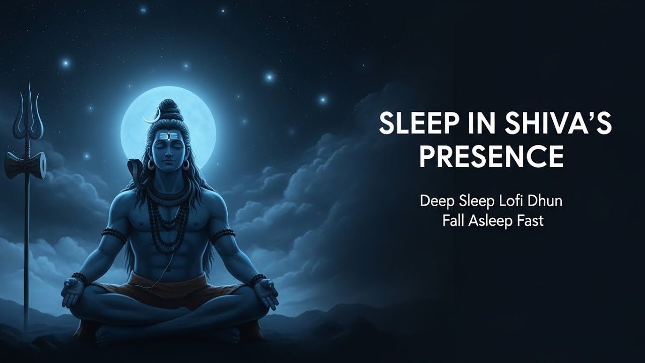 Sleep in Shiva’s Presence 🌙  Lofi | Peaceful Night Music Deep Sleep Fall Asleep Fast