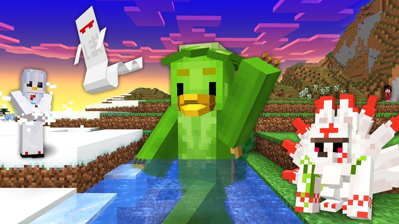 【マイクラ】妖怪になった世界でエンドラ討伐！