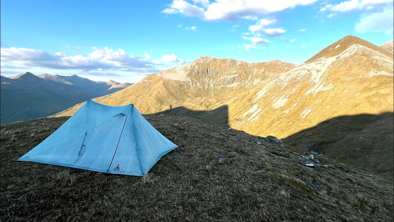 Alone in the Scottish mountains with Hoverair X1 pro.