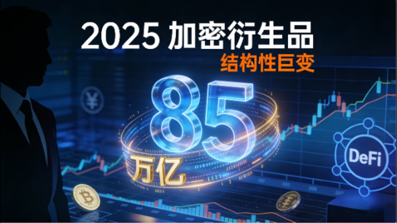 2025 加密衍生品：85 万亿市场的 3 大结构性巨变，机构、合规、DeFi 如何重塑 2026 金融格局？DeFi 挑战 CEX 垄断的真相