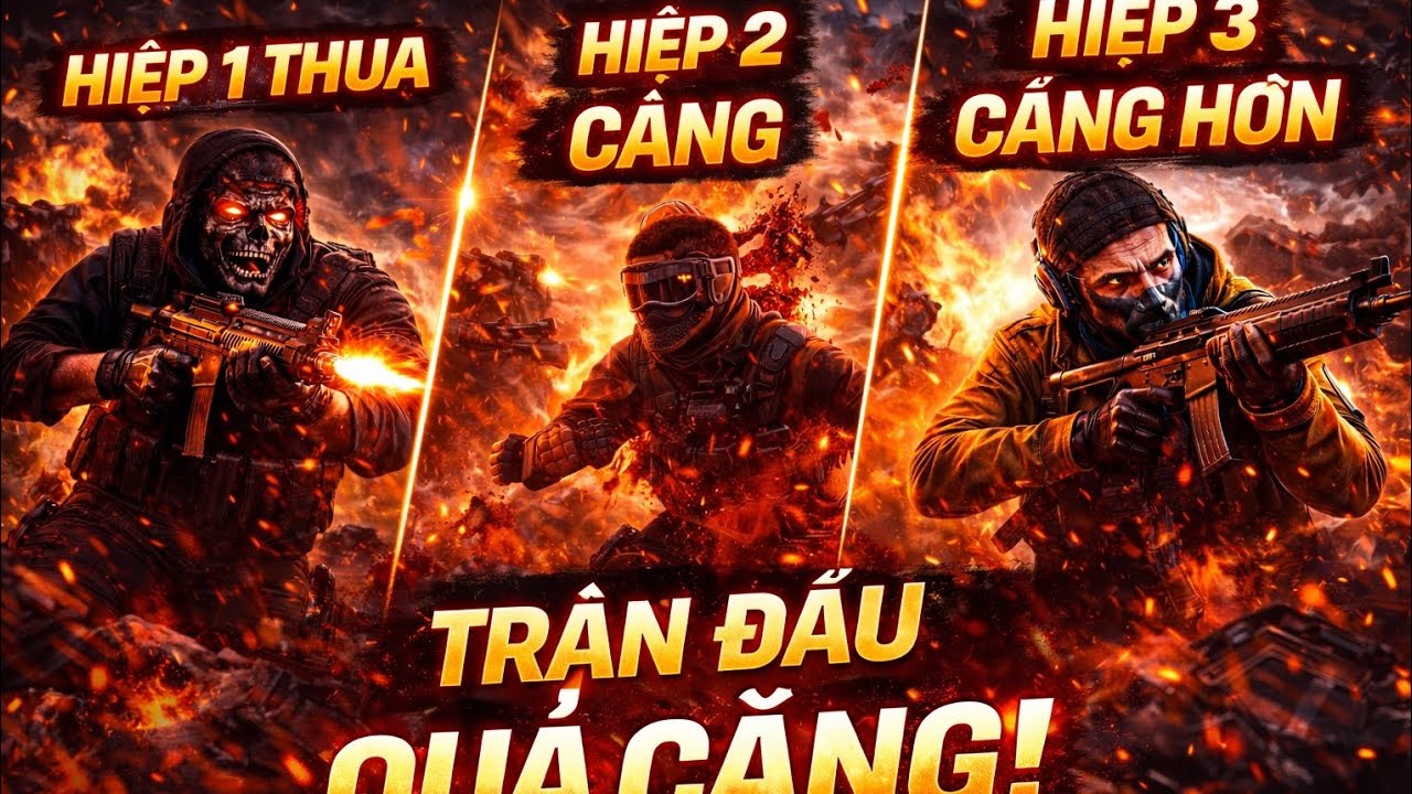 Xem Mà Nín Thở – Hiệp 2 Với Hiệp 3 Cân Não Thật Sự | Free Fire