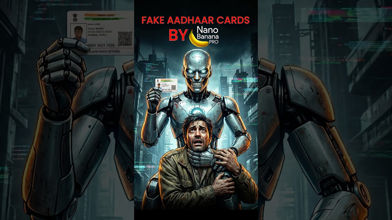 How AI Generates Fake Aadhar & Pan Card | Kishor Naruka | A for AI