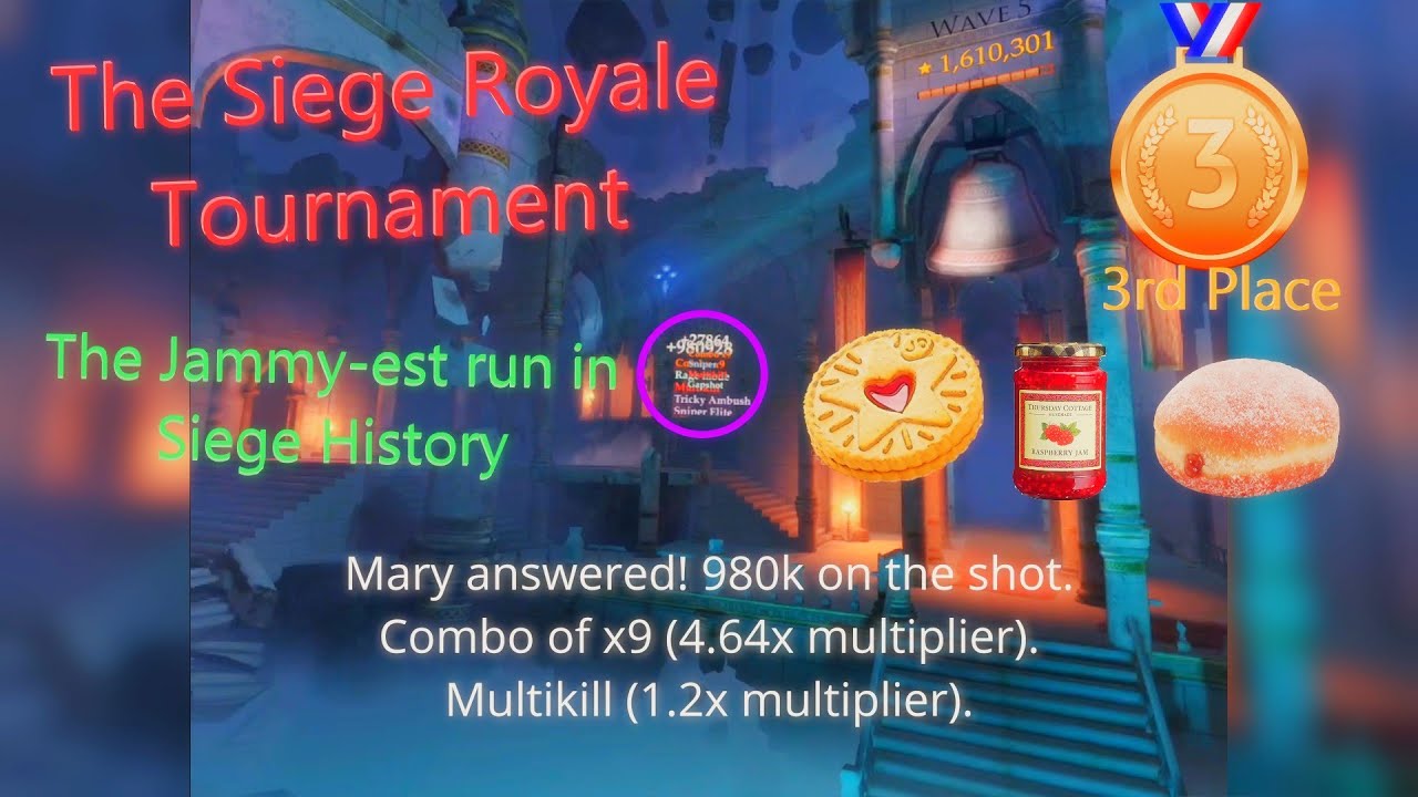 3rd Place | 5.4M Siege Royale Tournament | IDU SoH (S5)