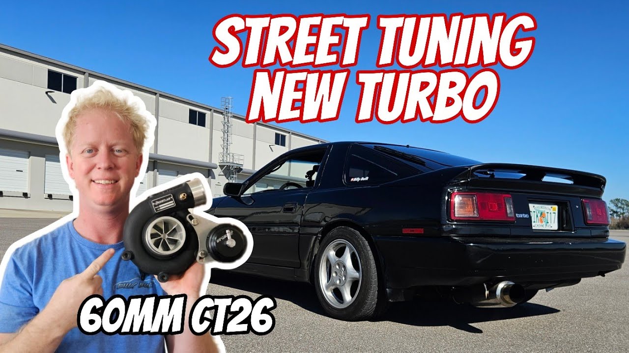 Настройка заводской Supra Turbo 7M после серьезной модернизации двигателя CT26.