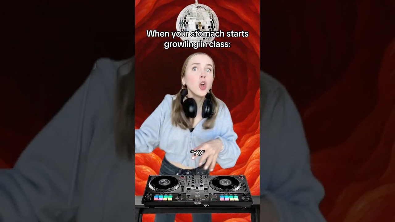 When your stomach starts growling in class #comedy #skit #relatable #pov