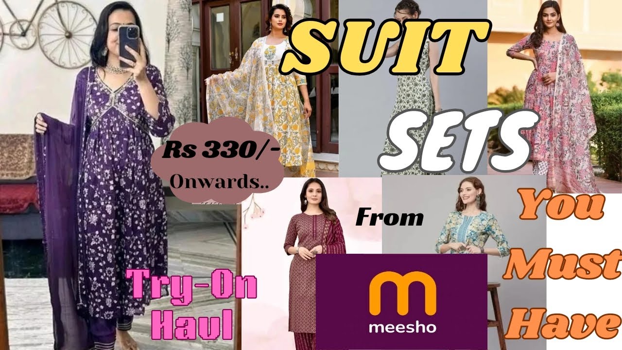 Trendy * SUITSET * from MEESHO💁🏻‍♀️ | Summer Edition | Tryon | Honest Review | Smita