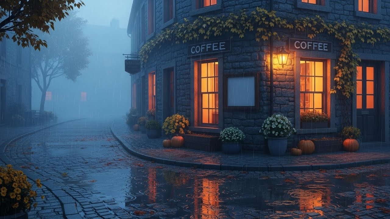 Soft Rain & Piano | Calm Night Ambience for Deep Sleep & Relaxation