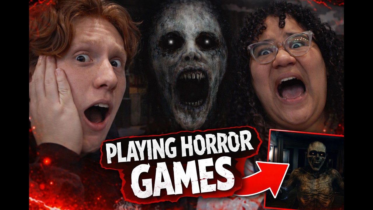 PLAYING HORROR GAMES 😱