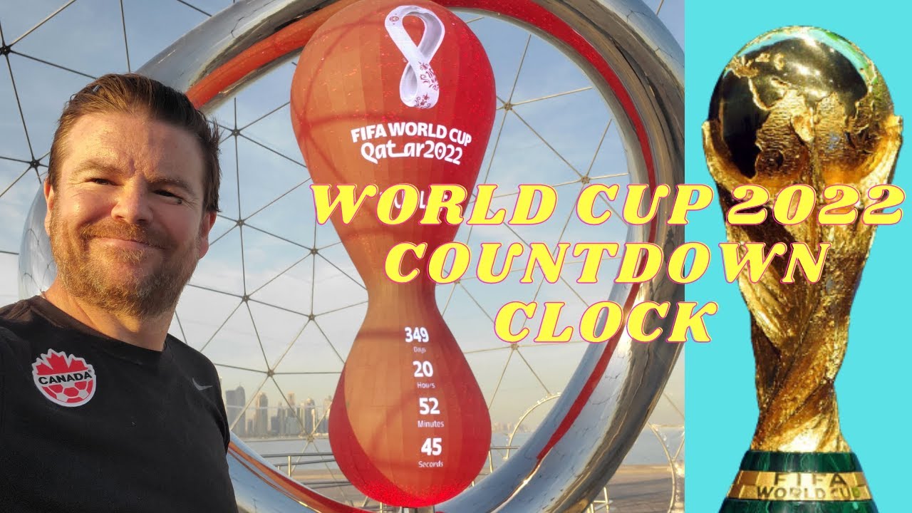 FIFA World Cup 2022 - Qatar Countdown Clock - Visit Doha, Persian Gulf
