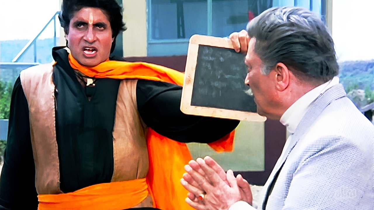 तुम्हारे बाप का कातिल शैतान सिंह है : Amitabh Bachchan ज़बरदस्त अंतिम सीन | Toofan Climax | Hindi