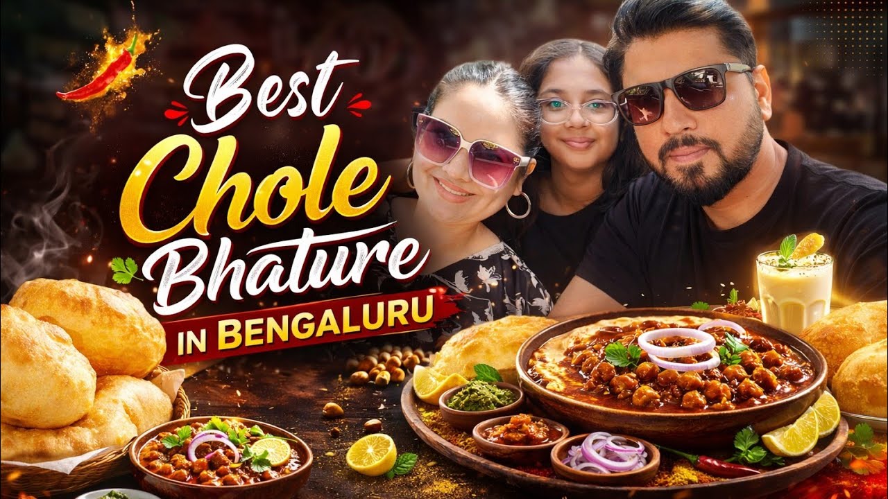 In Hunt Of Best Chole Bhature in Bengaluru #bengaluru #foodchallenge #cholebhature #foodlovers #fyp 