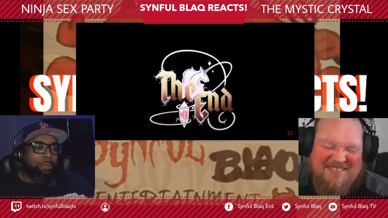 NSP and Friends!!!!! Synful Blaq Reacts - Ninja Sex Party - The Mystic Crystal
